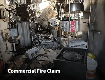 Commercial Fire Claim Commercial Fire Claim